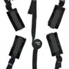 Sex & Mischief Bed Restraint Kit With Wrist & Ankle Cuffs
