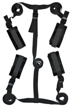Sex & Mischief Bed Restraint Kit With Wrist & Ankle Cuffs
