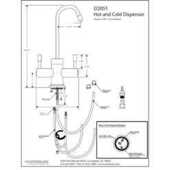 Contemporary 10" Hot And Cold Water Dispenser With HotMaster DigiHot Digital, Polished Nickel -FootJoy Sales Store 1f81bac1034870da 5590 w800 h800 b1 p0