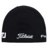 Titleist Merino Tour Performance Golf Beanie -FootJoy Sales Store 2020merinoperformancebeanieblackwhite1