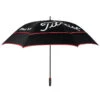 Titleist Jet Black Tour Double Canopy Golf Umbrella -FootJoy Sales Store 2020tourdoublecanopumbrellablackblackred1