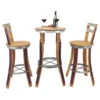 Wine Barrel High Pub Set, Stools With Backrest -FootJoy Sales Store 2ef1fc120c1b3bfb 9474 w800 h800 b1 p0