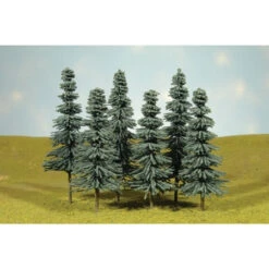 32012 Bachmann 5"-6" Blue Spruce Trees