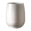 Stemless Wine Glass, Set Of 4, White, 12 Oz.