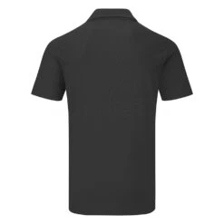 Adidas Go-To Golf Polo Shirt -FootJoy Sales Store Adidas AW22 Go To Primegreen Polo Shirt HA6114 SHADI683 Black Back
