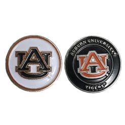 NCAA Double Sided Collegiate Golf Ball Marker Coins -FootJoy Sales Store Auburn1