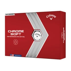 Callaway 2022 Chrome Soft Golf Ball - White