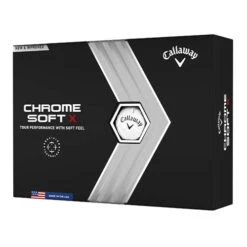 Callaway 2022 Chrome Soft X Golf Ball - White