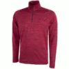 GALVIN GREEN DIXON LIGHT INSULA™ GOLF PULLOVER – BARBERRY
