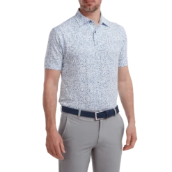 Footjoy Granite Print Lisle Golf Shirt 88418 -FootJoy Sales Store FJ 88418 02