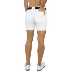 JoFit Belted 7.5 In Womens Golf Shorts -FootJoy Sales Store GB505 WHTWHITE 1