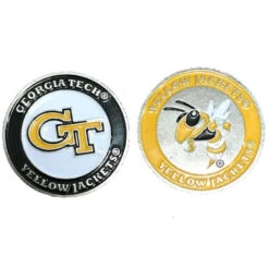 NCAA Double Sided Collegiate Golf Ball Marker Coins -FootJoy Sales Store GeorgiaTech ba23eb6b 8405 4bef 93e1 fffa38f0c13a