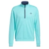 Adidas Golf Primegreen UPF 1/4 Zip Mens Pullover