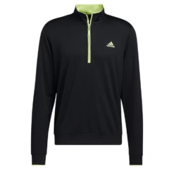 Adidas Golf Primegreen UPF 1/4 Zip Mens Pullover -FootJoy Sales Store H56801 APP photo front center white 1280x