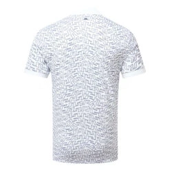 J.Lindeberg Tour Tech Print Golf Polo Shirt -FootJoy Sales Store J.Lindeberg SS23 Tour Tech Reg Fit Print Polo GMJT07644 A035 SHLIN171 Back