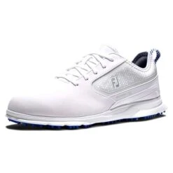 FootJoy Gents Superlites XP Shoes White Grey -FootJoy Sales Store P 58087FOOTJOYSHOESWHITEGREYGENTS 4 L