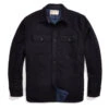 RRL By Ralph Lauren Quilted Wool Melton Overshirt Navy / Blue -FootJoy Sales Store RRLbyRalphLaurenQuiltedWoolMeltonOvershirtNavyBlue 1