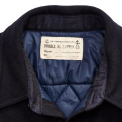 RRL By Ralph Lauren Quilted Wool Melton Overshirt Navy / Blue -FootJoy Sales Store RRLbyRalphLaurenQuiltedWoolMeltonOvershirtNavyBlue 4