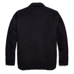 RRL By Ralph Lauren Quilted Wool Melton Overshirt Navy / Blue -FootJoy Sales Store RRLbyRalphLaurenQuiltedWoolMeltonOvershirtNavyBlue 6