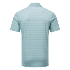 TravisMathew Tahoe Golf Polo Shirt -FootJoy Sales Store Travis Mathew SS21 Tahoe Polo Shirt 1MW154 Code SHTRA034 M Heather Delphinium Back