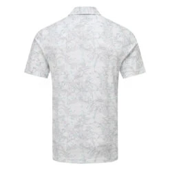 TravisMathew Stay On Target Golf Polo Shirt -FootJoy Sales Store Travis Mathew SS21 Stay On Target Golf Polo Shirt 1MW104 Code SHTRA045 White Back