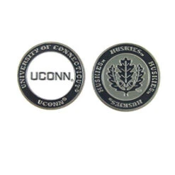 NCAA Double Sided Collegiate Golf Ball Marker Coins -FootJoy Sales Store Uconn1