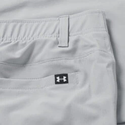 Under Armour Drive Slim Taper Golf Pants -FootJoy Sales Store Under Armour AW22 Drive Slim Taper Steel Halo Gray Pant 1364410 036 Code TRUND065 34 W 32 Leg Detail