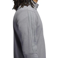 ADIDAS 3-Stripe 1/4 Zip Layering -FootJoy Sales Store adidas 3 stripe 1 4 zip layering grey three 04 52809.1677086412