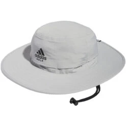 ADIDAS Wide-Brim Sun Hat -FootJoy Sales Store adidas wide brim sun hat grey two 01 60796.1647530733