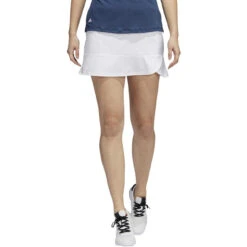 ADIDAS Women's Frill Skort - 16 Inch -FootJoy Sales Store adidas womens frill skort 16 inch white 01 16179.1678993891