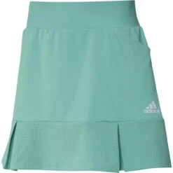 ADIDAS Women's Pleated Perforated Skort - 15 Inch -FootJoy Sales Store adidas womens pleated perforated skort 15 inch acid mint 01 41306.1633118093