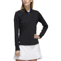 ADIDAS Women's Ultimate365 Sun Protection Shirt -FootJoy Sales Store adidas womens ultimate365 sun protection shirt black 01 63943.1676582887