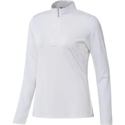 ADIDAS Women's Ultimate365 Sun Protection Shirt -FootJoy Sales Store adidas womens ultimate365 sun protection shirt white 01 46758.1676584125
