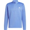 Adidas DWR 1/4 Zip Pullover - Blue Fusion -FootJoy Sales Store adidas dwr quarter zip pullover blue fusion 1