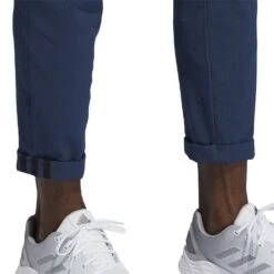 Adidas Pin Roll Trousers - Crew Navy -FootJoy Sales Store adidas pin roll trousers crew navy 4