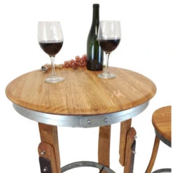 Wine Barrel High Pub Set, Stools With Backrest -FootJoy Sales Store b92121af0c1b3bf5 9474 w800 h800 b1 p0