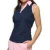 Women's Cutaway Sleeveless Polo