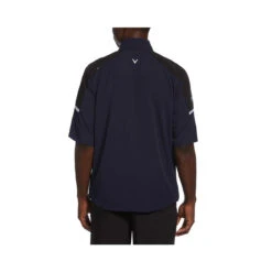 Callaway Swing Tech Blocked 1/4 Zip Windbreaker -FootJoy Sales Store callaway swing tech blocked 1 4 zip windbreaker peacoat 02 50707.1644508098