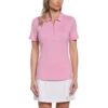 Callaway Women's Tonal Heather 1/4 Zip Polo