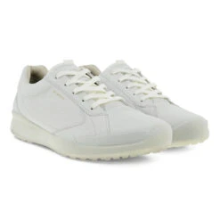 ECCO Men's Biom Hybrid Golf Shoes -FootJoy Sales Store ecco biom hybrid golf shoes white silver metallic 05 21874.1644873789