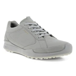 ECCO Men's Biom Hybrid Golf Shoes -FootJoy Sales Store ecco biom hybrid golf shoes white silver metallic 08 58779.1644873790