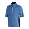 FootJoy FJ Hydrolite Short Sleeve Rain Shirt -FootJoy Sales Store footjoy fj hydrolite short sleeve rain shirt indigo navy 01 97503.1676494365