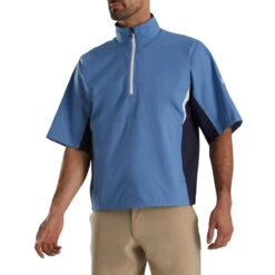 Front Page -FootJoy Sales Store footjoy fj hydrolite short sleeve rain shirt indigo navy 02 81749.1676494357