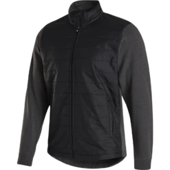 FootJoy Full-Zip Hybrid Jacket -FootJoy Sales Store footjoy full zip hybrid jacket black 01 74098.1632774087