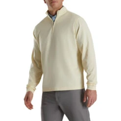 FootJoy Lightweight Jaquard 1/4 Zip -FootJoy Sales Store footjoy lightweight jacquard 1 4 zip lemonade 01 60956.1673905247