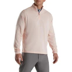 FootJoy Lightweight Jaquard 1/4 Zip -FootJoy Sales Store footjoy lightweight jacquard 1 4 zip quartz pink 01 51216.1673900437