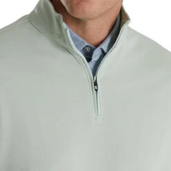 FootJoy Lightweight Jaquard 1/4 Zip -FootJoy Sales Store footjoy lightweight jacquard 1 4 zip sage 03 68034.1673905232