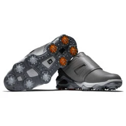 FootJoy Men's Tour Alpha BOA Golf Shoes -FootJoy Sales Store footjoy tour alpha boa golf shoes gray charcoal orange 06 02204.1651760816