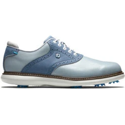 FootJoy Men's Traditions Golf Shoes -FootJoy Sales Store footjoy traditions golf shoes gray white blue 01 96244.1669393021