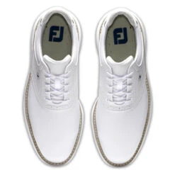 FootJoy Men's Traditions Golf Shoes -FootJoy Sales Store footjoy traditions golf shoes white gray 03 77082.1668608825